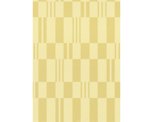 Gelbe Tapete mit geometrischem Muster