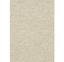 Beige Textiltapete mit Struktur