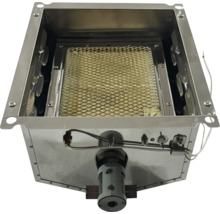 Terrassenheizer Brenner aus Metall