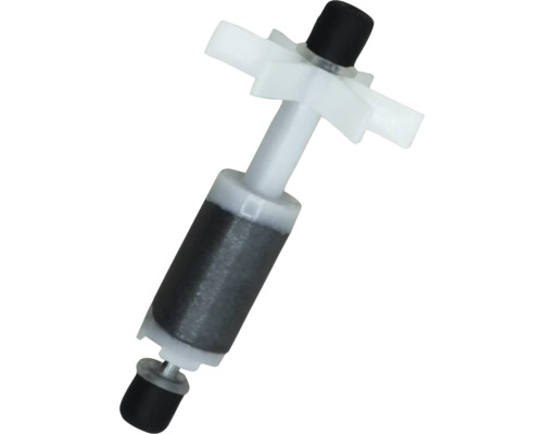 Ersatzrotor für Pumpen mit sechsschaufeligem Flügelrad und Magnetwelle.