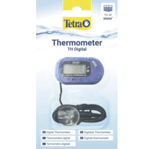 Tetra digitales Aquarium-Thermometer TH Digital mit digitaler Anzeige, schwarzem Kabel, Saugnapf und Eignung für alle Aquariengrößen.