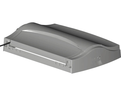 Gehäuseoberteil für Teichpumpe aus Kunststoff mit Kabelauslass.