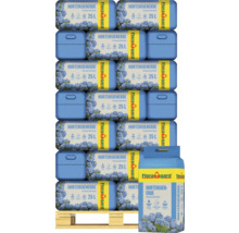 Palette mit Flora Gard Hortensienerde für blaue Hortensien, 25 Liter