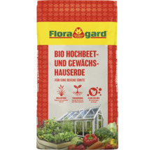Floragard Bio Hochbeet- und Gewächshauserde Sack für eine reiche Ernte