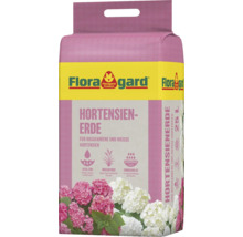 Floragard Hortensienerde, 25 Liter Sack für rosafarbene und weiße Hortensien