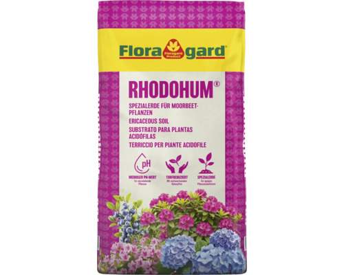 Floragard Rhodohum Spezialerde für Moorbeetpflanzen Sack