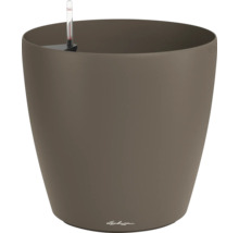 Brauner Lechuza Blumentopf mit Wasserstandsanzeige