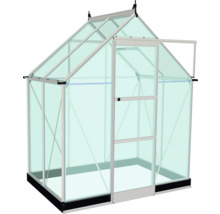 Gewächshaus mit geöffneter Tür