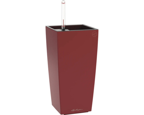 Rechteckiger Pflanzkübel mit Bewässerungssystem und Wasserstandsanzeiger