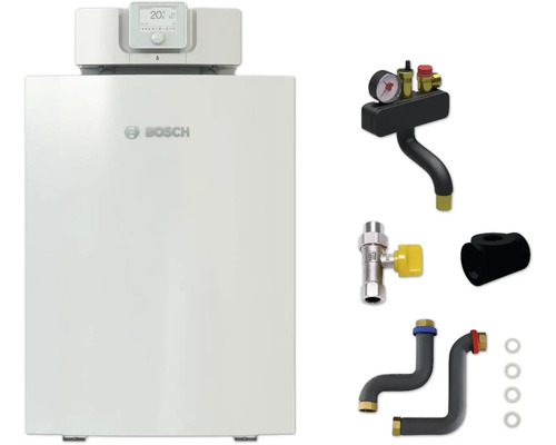 Bosch Heizungsanlage mit Zubehörteilen