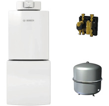 Bosch Heizungsanlage mit Ausdehnungsgefäß und Montagezubehör