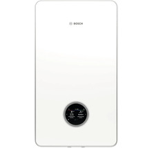 Bosch Logo. Wandheizgerät mit digitalem Display.