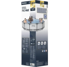 Verpackung für Bestway Steel Pro Max Frame Pool mit 3,66 Meter Durchmesser und 76 Zentimeter Höhe