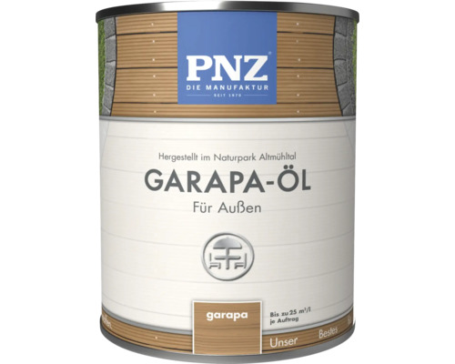 Garapa-Öl für den Außenbereich in einer Dose