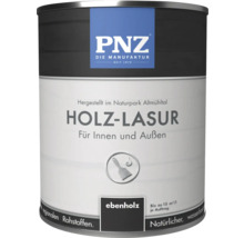 Holzlasur für Innen und Außen von PNZ im Farbe Ebonholz in einer Dose