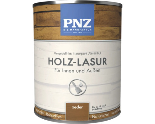 Dose Holzlasur Zeder für Innen und Außen