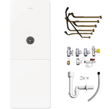 Heizungsanlage mit Rohren, Ventilen und Zubehör