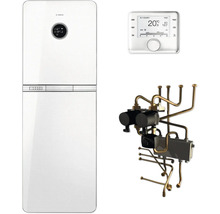 Bosch Logo Heizungsanlage mit Steuerung und Rohren