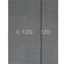 Feinmaschiges Gewebe für Insektenschutz mit quadratischer Gitterstruktur und einer senkrechten Naht.