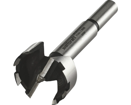 Wolfcraft Forstnerbohrer aus Stahl für Holz mit 35 Millimeter Durchmesser.