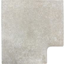 Fliese mit abgerundeter Ecke