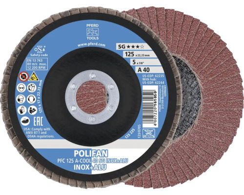 Pferd Polifan Schleifscheibe Durchmesser 125 mm