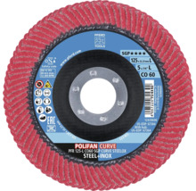 Pferd Polifan Curve Schleifmopteller, 125 Millimeter, für Stahl und Edelstahl