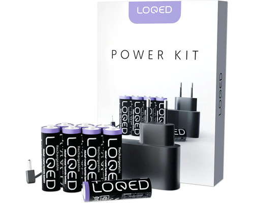 Loqed Power Kit mit Akkus und Ladegerät