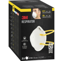 3M Atemschutzmaske FFP1 im Karton mit verstellbarem Nasenclip