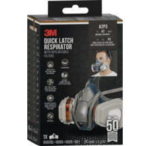 3M Quick Latch Atemschutzmaske mit auswechselbaren Filtern in Verpackung