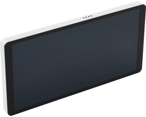 Flaches Tablet-Display zur Steuerung von Smart Home Systemen.