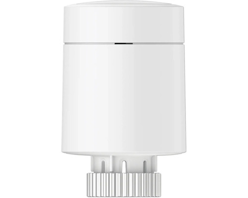 Elektronischer Heizkörperthermostat in Weiß zur präzisen Temperaturregelung.