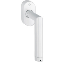 Weißer Fenstergriff