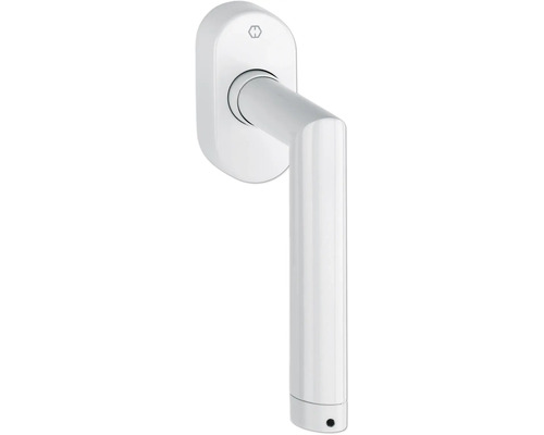 Weißer Fenstergriff