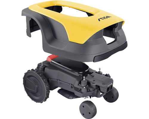 Demontierter Rasenmähroboter von Stiga