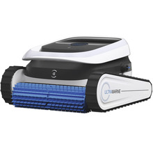 Schwimmbadreinigungsroboter mit Raupenantrieb und Bürsten