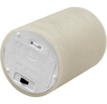 LED Stumpenkerze mit Batteriebetrieb