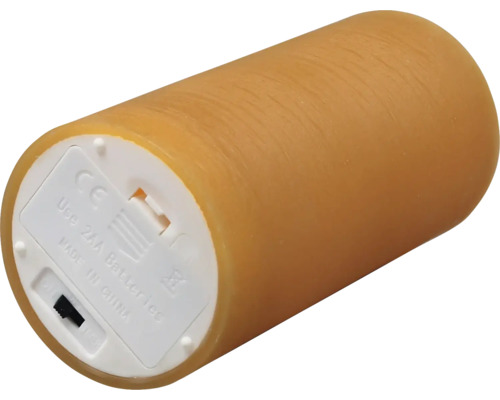 Dekorative LED-Kerze mit Batteriefach