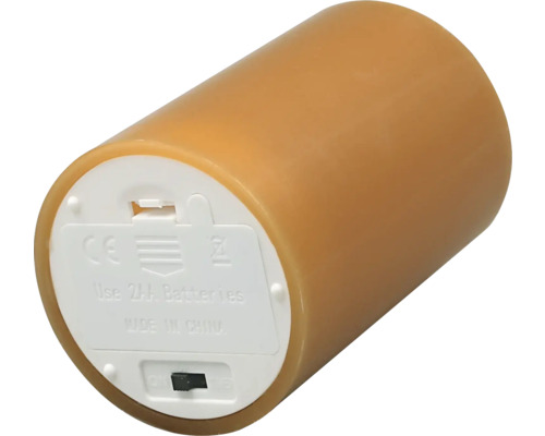 Batteriebetriebene Stumpenkerze