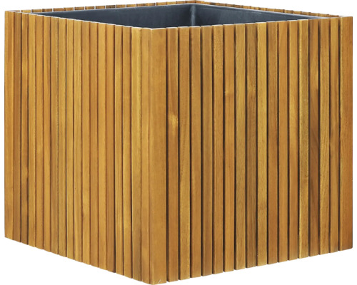 Quadratischer Pflanzkasten aus Holz