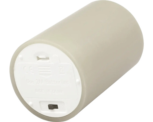 Dekorative LED Kerze mit Batteriefach