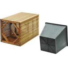 Holz Pflanzkasten mit Kunststoffeinsatz