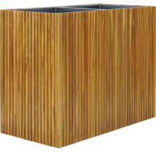 Holzpflanzgefäß mit Einsatz