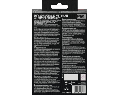 3M Gas-, Dampf- und Partikel-Halbmasken-Set