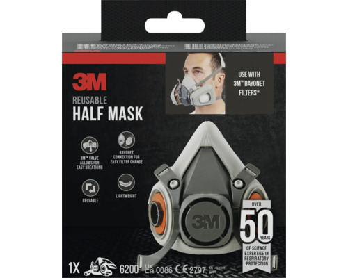 3M wiederverwendbare Halbmaske zum Atemschutz