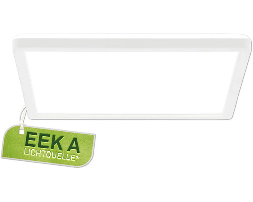 LED Deckenleuchte 11,4W 2400 lm 4000 K 3x29x29 cm Tava weiß Backlight LED Deckenleuchte mit Energieeffizienzklasse A