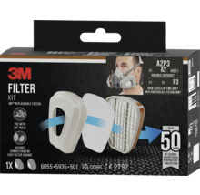 3M Filter Kit mit austauschbaren Filtern für 3M Masken