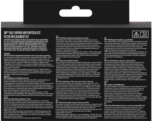 3M Gasdamp- und Partikelfilter Ersatzset