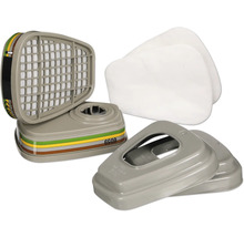 3M Atemschutzfilter Set bestehend aus Filter, Vorfilter und Filterdeckel