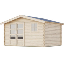 Gartenhaus aus Holz mit Fenster und Doppeltür